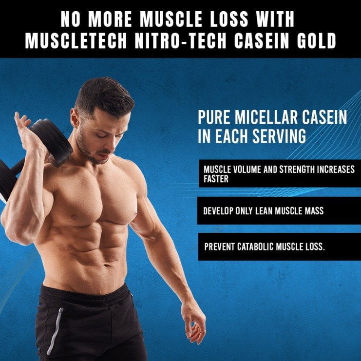 NB-MUT-1033-01-05a Nitrotech Casein Gold 2.27kg - الصورة 3