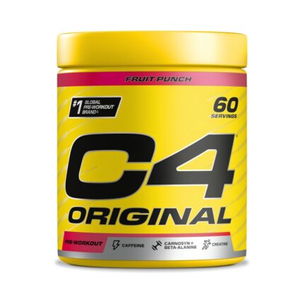 C4 Original 60 Servings Fruit Punch Pre Workout