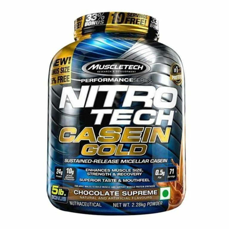 ⁦Nitrotech Casein Gold 2.27kg⁩ - الصورة ⁦1⁩