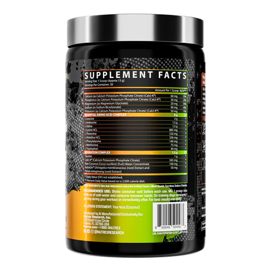 EAA + bcaa استشفاء العضلات