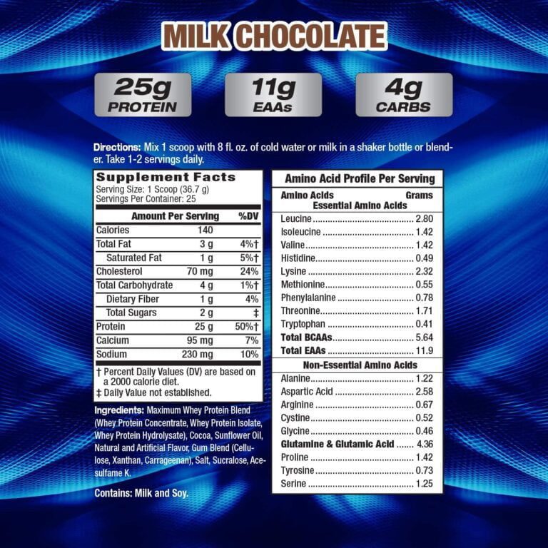 ⁦MHP MAXIMUM WHEY PROTEIN⁩ - الصورة ⁦2⁩