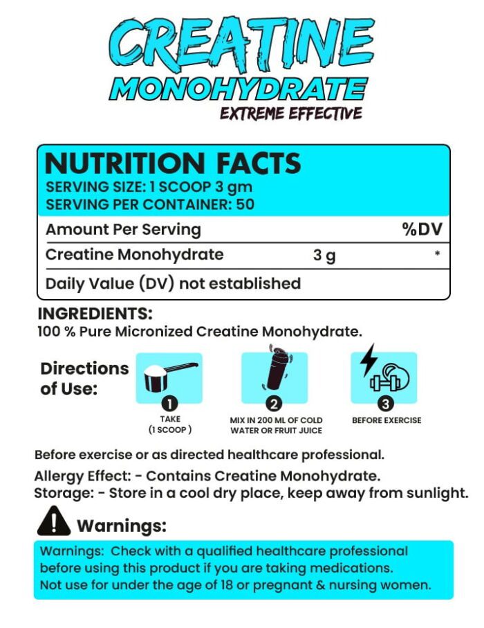 كرياتين فوكس مونوهيدرات