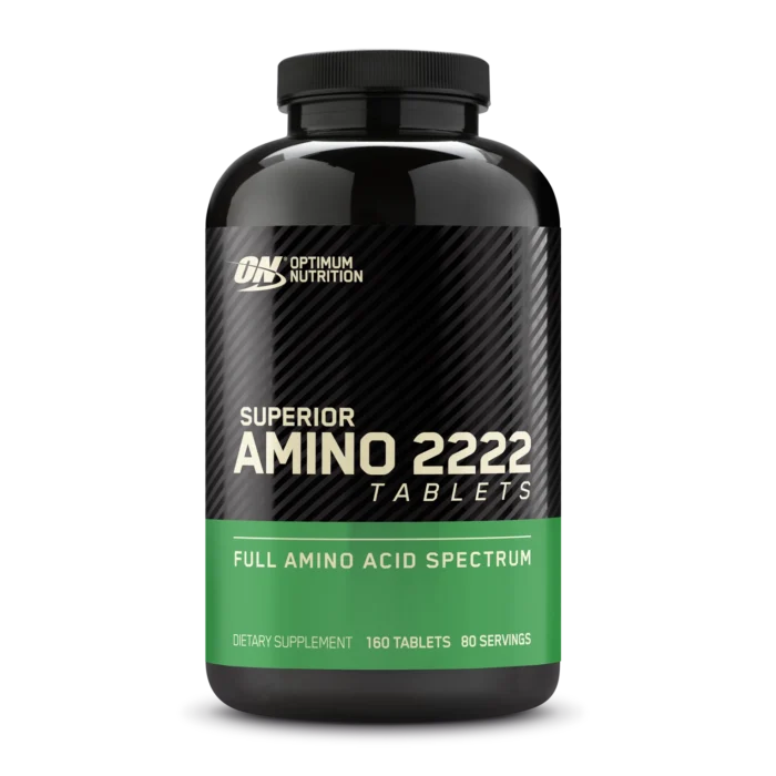 Optimum-Nutrition-Superior-Amino-2222 Optimum Nutrition Superior Amino 2222 - 160Tabs - الصورة 1