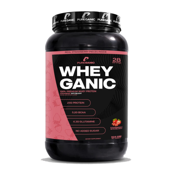 ⁦Whey Ganic Vanilla ,1kg⁩ - الصورة ⁦2⁩