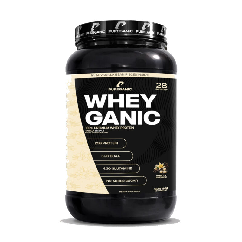 Whey Ganic Vanilla واي بروتين Whey Protein بروتين واي