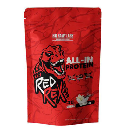 Red Rex All-In Protein Red Rex Protein All In Protein بروتين ريد ريكس بروتين للجيم بروتين لبناء العضلات