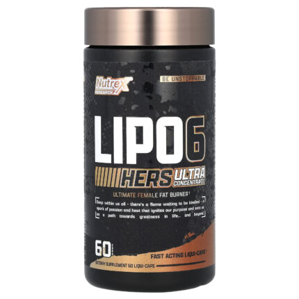 LIPO-6 HERS Ultra Concentrate Lipo 6 Hers Lipo 6 Black Hers Lipo 6 Hers 60 Liqui Caps