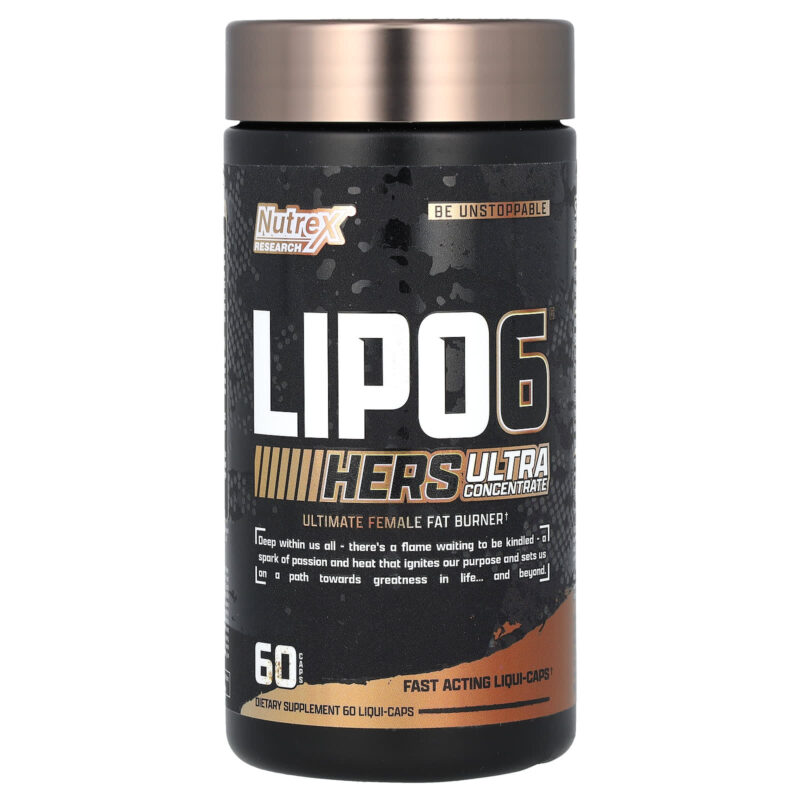 LIPO-6 HERS Ultra Concentrate Lipo 6 Hers Lipo 6 Black Hers Lipo 6 Hers 60 Liqui Caps
