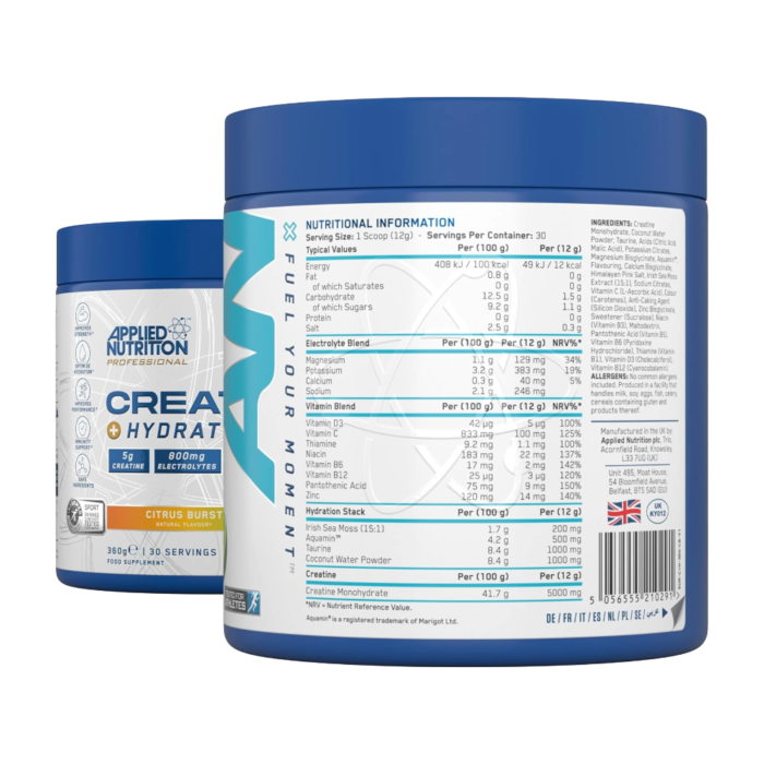 Applied Nutrition Creatine Hydration