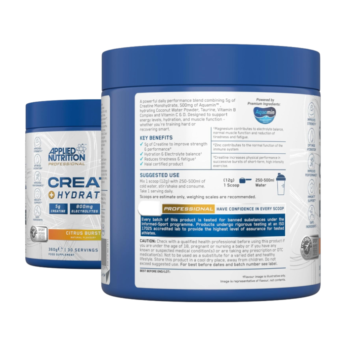 Applied Nutrition Creatine كرياتين أبلايد نيوتريشن كرياتين مع إلكتروليتات Creatine Hydration Egypt كرياتين 5 جم كرياتين مونوهيدرات أصلي